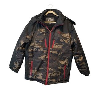 Camouflage XL coat